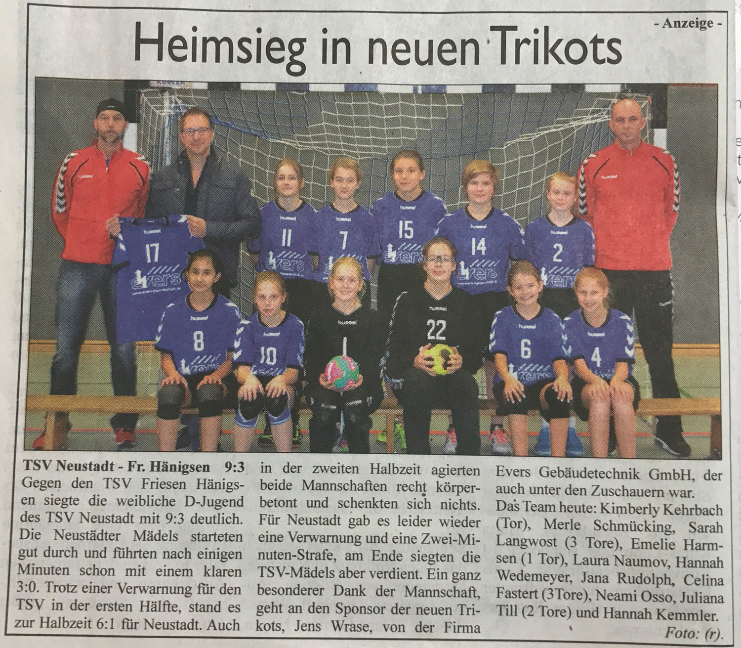 Neustädter Zeitung 11.12.2016